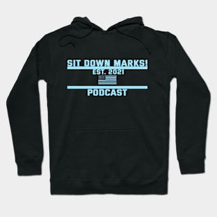 Our classic design now in blue! Hoodie